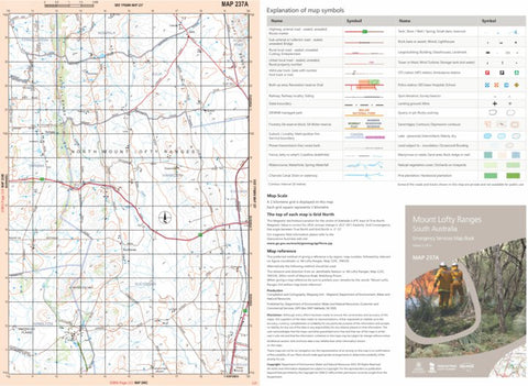Mount Lofty Ranges Map 237A Preview 1