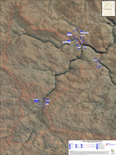 Karijini National Park - Weano and Joffre Gorge Areas Preview 1