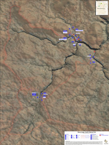 Karijini National Park - Weano and Joffre Gorge Areas Preview 1