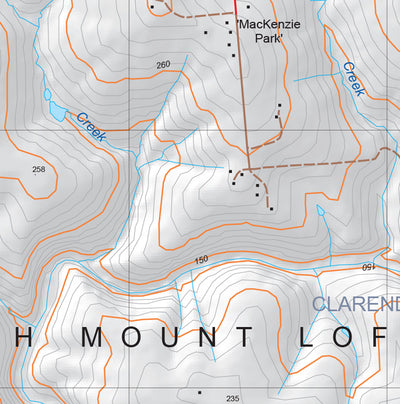 Mount Lofty Ranges Map 120D1 Preview 2