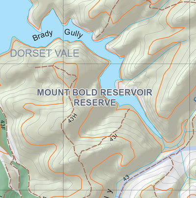 Mount Lofty Ranges Map 121C1 Preview 2
