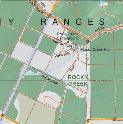 Mount Lofty Ranges Map 121C1 Preview 3