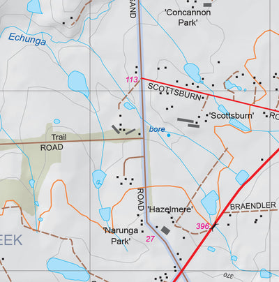 Mount Lofty Ranges Map 121C2 Preview 2