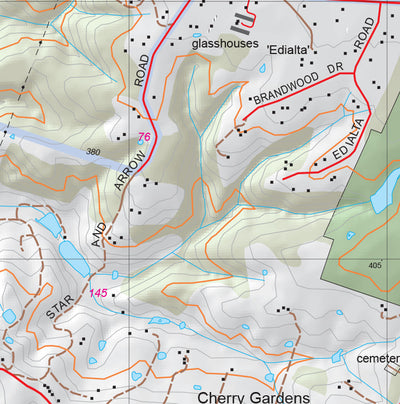Mount Lofty Ranges Map 120D4 Preview 2