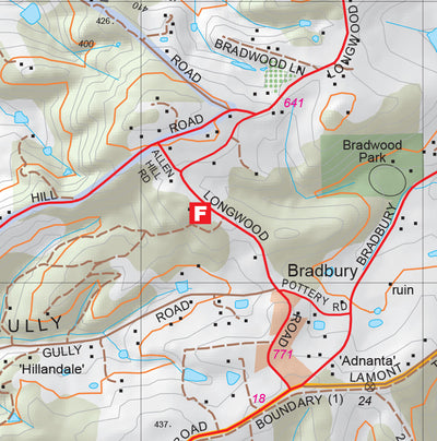 Mount Lofty Ranges Map 121C3 Preview 2