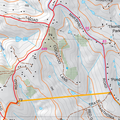 Mount Lofty Ranges Map 120D3 Preview 3