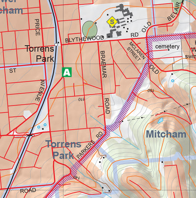 Mount Lofty Ranges Map 148B1 Preview 2