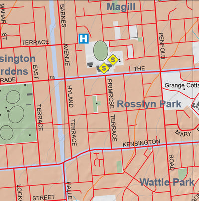 Mount Lofty Ranges Map 148B4 Preview 2