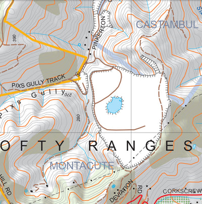 Mount Lofty Ranges Map 149C1 Preview 3