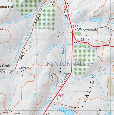 Mount Lofty Ranges Map 149D2 Preview 2