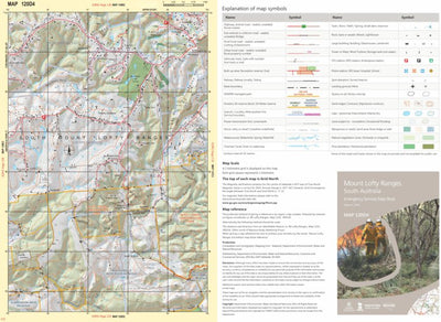 Mount Lofty Ranges Map 120D4 Preview 1