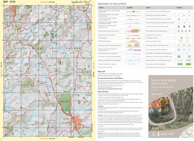 Mount Lofty Ranges Map 121C4 Preview 1