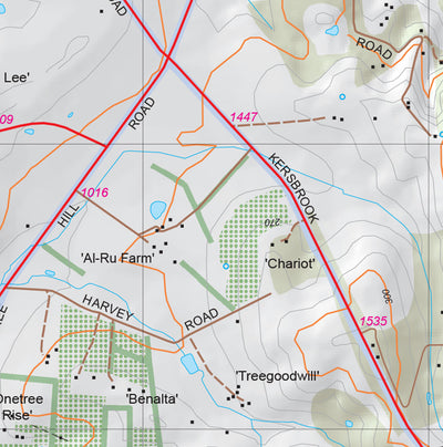 Mount Lofty Ranges Map 178A2 Preview 2