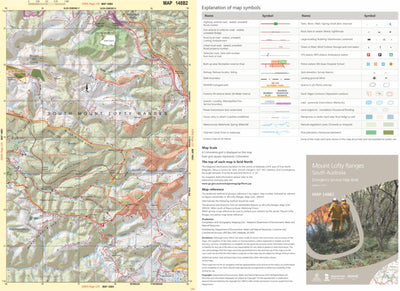 Mount Lofty Ranges Map 148B2 Preview 1