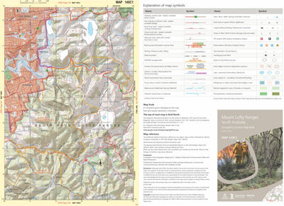 Mount Lofty Ranges Map 149C1 Preview 1