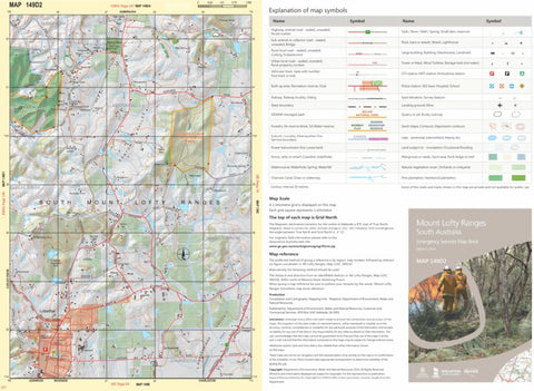 Mount Lofty Ranges Map 149D2 Preview 1