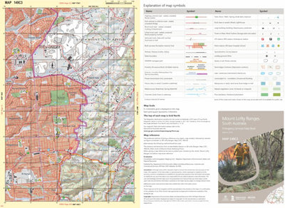 Mount Lofty Ranges Map 149C3 Preview 1