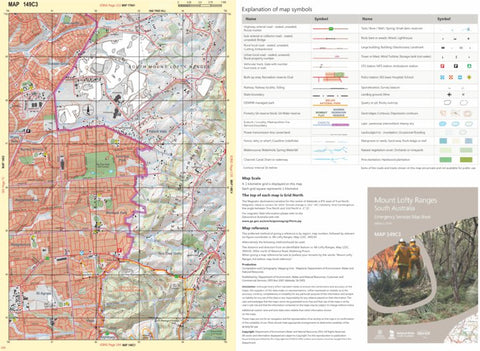 Mount Lofty Ranges Map 149C3 Preview 1