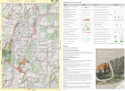 Mount Lofty Ranges Map 149D4 Preview 1