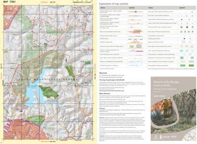 Mount Lofty Ranges Map 178A1 Preview 1