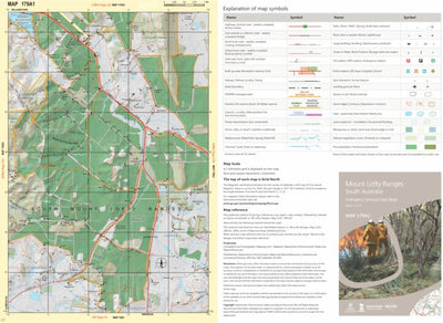 Mount Lofty Ranges Map 179A1 Preview 1