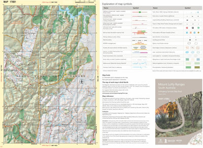 Mount Lofty Ranges Map 178B1 Preview 1