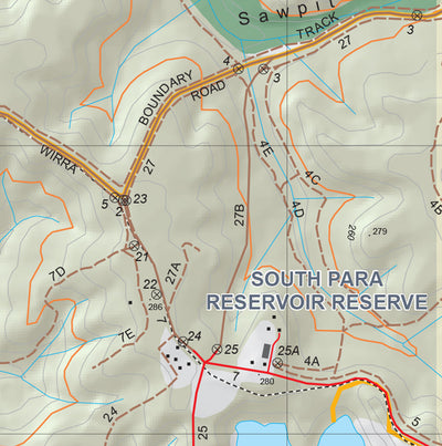 Mount Lofty Ranges Map 178B3 Preview 3