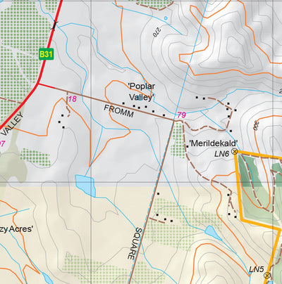 Mount Lofty Ranges Map 178B4 Preview 2