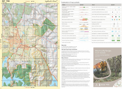Mount Lofty Ranges Map 178B4 Preview 1