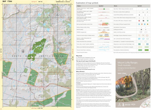 Mount Lofty Ranges Map 179A4 Preview 1