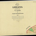 LIZZANA Mappa originale d'impianto del Catasto austro-ungarico. Scala 1:2880 Preview 1
