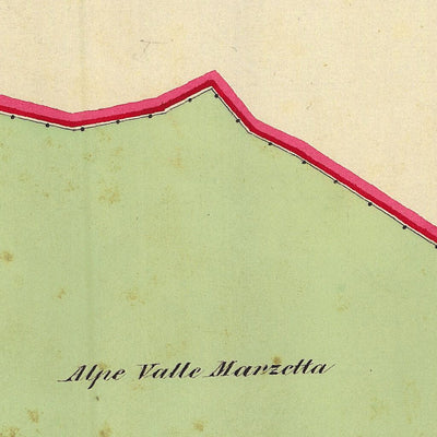 LODRONE Mappa originale d'impianto del Catasto austro-ungarico. Scala 1:2880 Preview 3