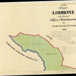 LODRONE Mappa originale d'impianto del Catasto austro-ungarico. Scala 1:2880 Preview 1