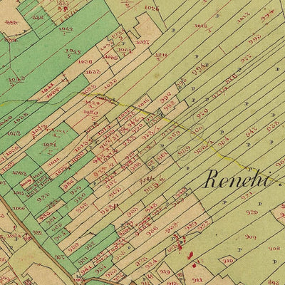 LUSERNA Mappa originale d'impianto del Catasto austro-ungarico. Scala 1:2880 Preview 3