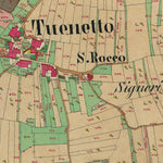 MOLLARO Mappa originale d'impianto del Catasto austro-ungarico. Scala 1:2880 Preview 3