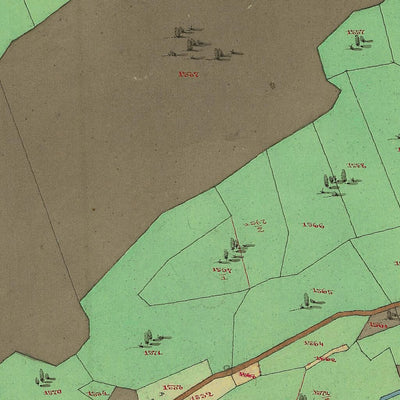 MOLVENO Mappa originale d'impianto del Catasto austro-ungarico. Scala 1:2880 Preview 2