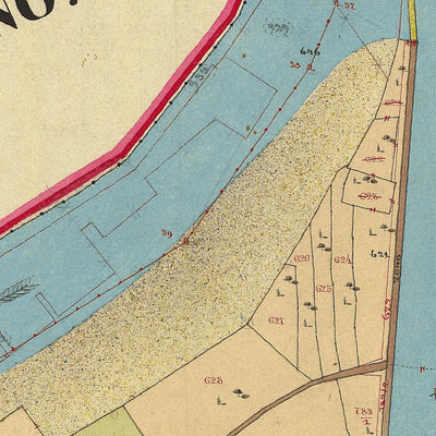MATTARELLO Mappa originale d'impianto del Catasto austro-ungarico. Scala 1:2880 Preview 2