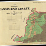 MASSIMENO I PARTE Mappa originale d'impianto del Catasto austro-ungarico. Scala 1:2880 Preview 1