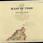 MASI DI VIGO Mappa originale d'impianto del Catasto austro-ungarico. Scala 1:2880 Preview 1