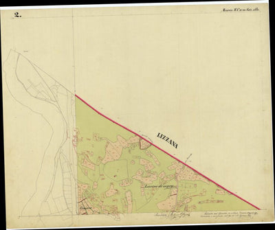 MARCO Mappa originale d'impianto del Catasto austro-ungarico. Scala 1:2880 Preview 2