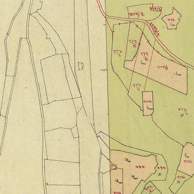 MARCO Mappa originale d'impianto del Catasto austro-ungarico. Scala 1:2880 Preview 3