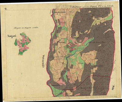 MADRANO Mappa originale d'impianto del Catasto austro-ungarico. Scala 1:2880 Preview 2