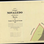 NOVALEDO Mappa originale d'impianto del Catasto austro-ungarico. Scala 1:2880 Preview 1