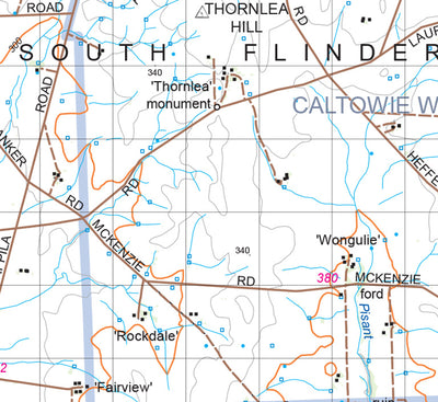 Flinders Ranges Map 332 Preview 2
