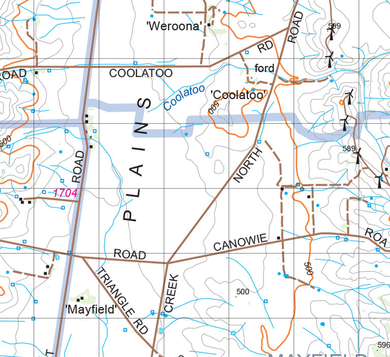 Flinders Ranges Map 333 by Mapland - Department for Environment and ...