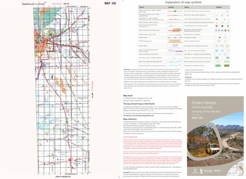 Flinders Ranges Map 330 Preview 1