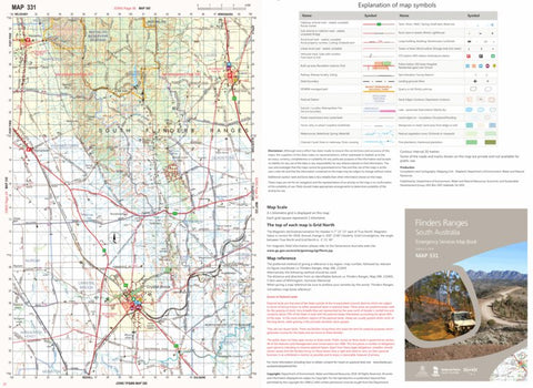 Flinders Ranges Map 331 Preview 1