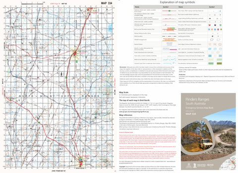 Flinders Ranges Map 334 Preview 1