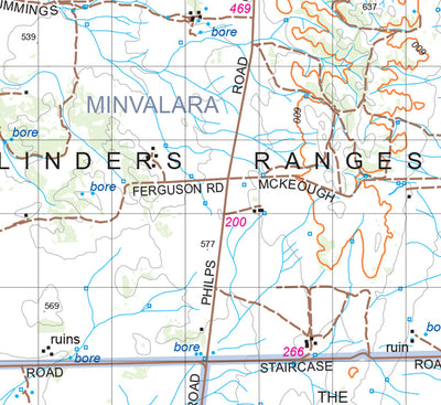 Flinders Ranges Map 368 Preview 2