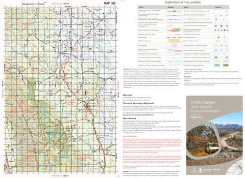 Flinders Ranges Map 365 Preview 1